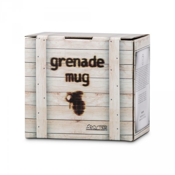 Granátový hrnek s pojistkou, Zelený 450 ml.