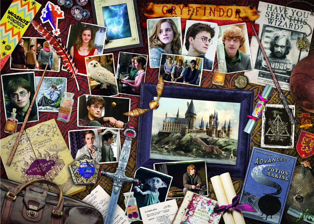 Trefl puzzle 500 dílků - Harry Potter, Rokfortské vzpomínky