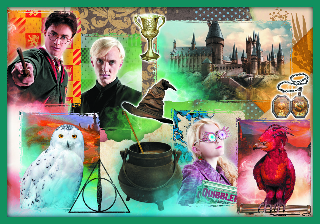 Trefl puzzle set 10v1 - Ve světě Harryho Pottera