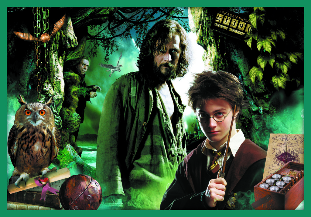 Trefl puzzle set 10v1 - Ve světě Harryho Pottera