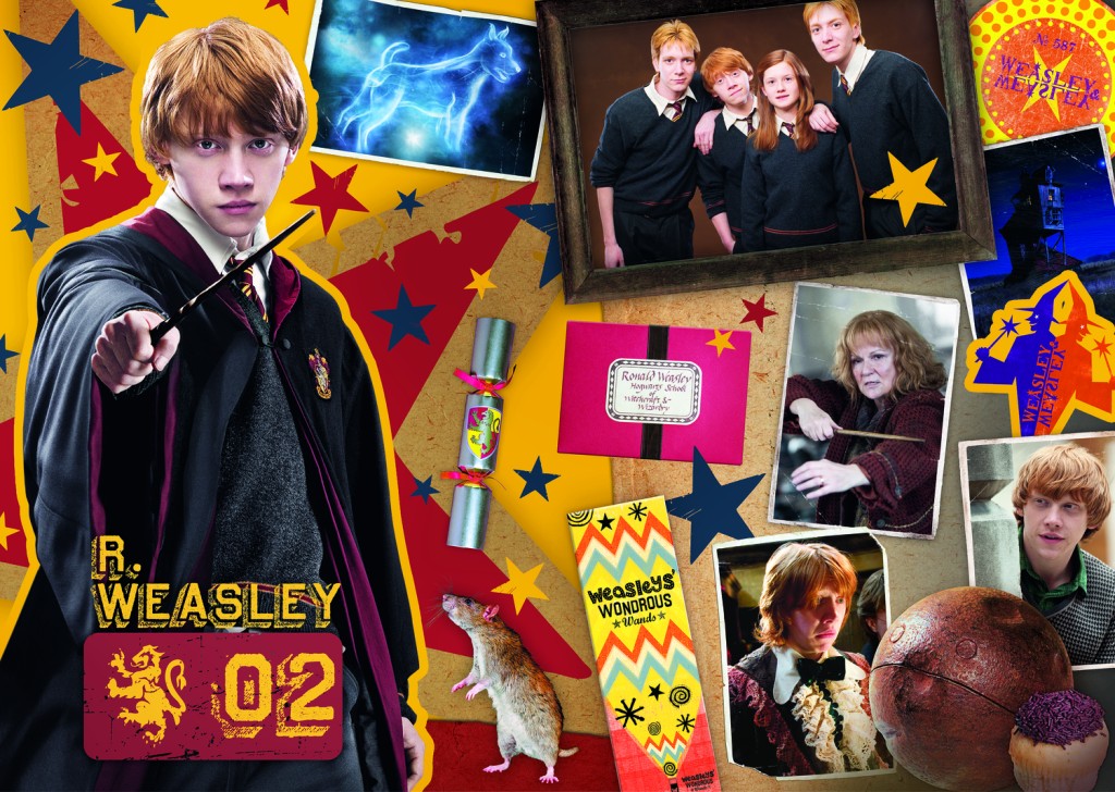 Trefl puzzle set 3v1 - Harryho Potter, Ron a Hermiona