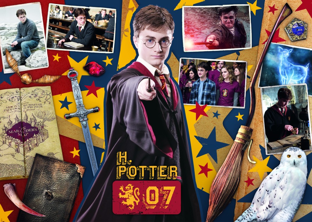 Trefl puzzle set 3v1 - Harryho Potter, Ron a Hermiona