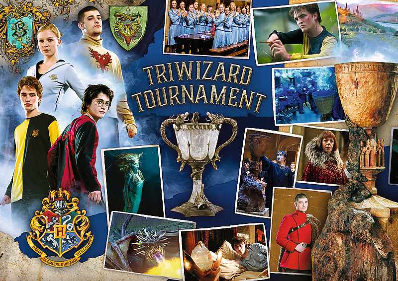Trefl puzzle set 3v1 - Harryho Potter, Tournament