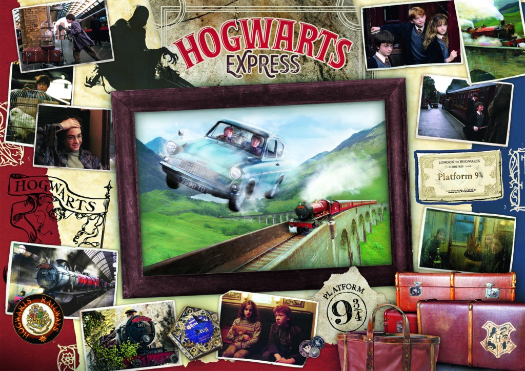 Trefl puzzle 934 dílků - Harryho Potter, Bradavický expres
