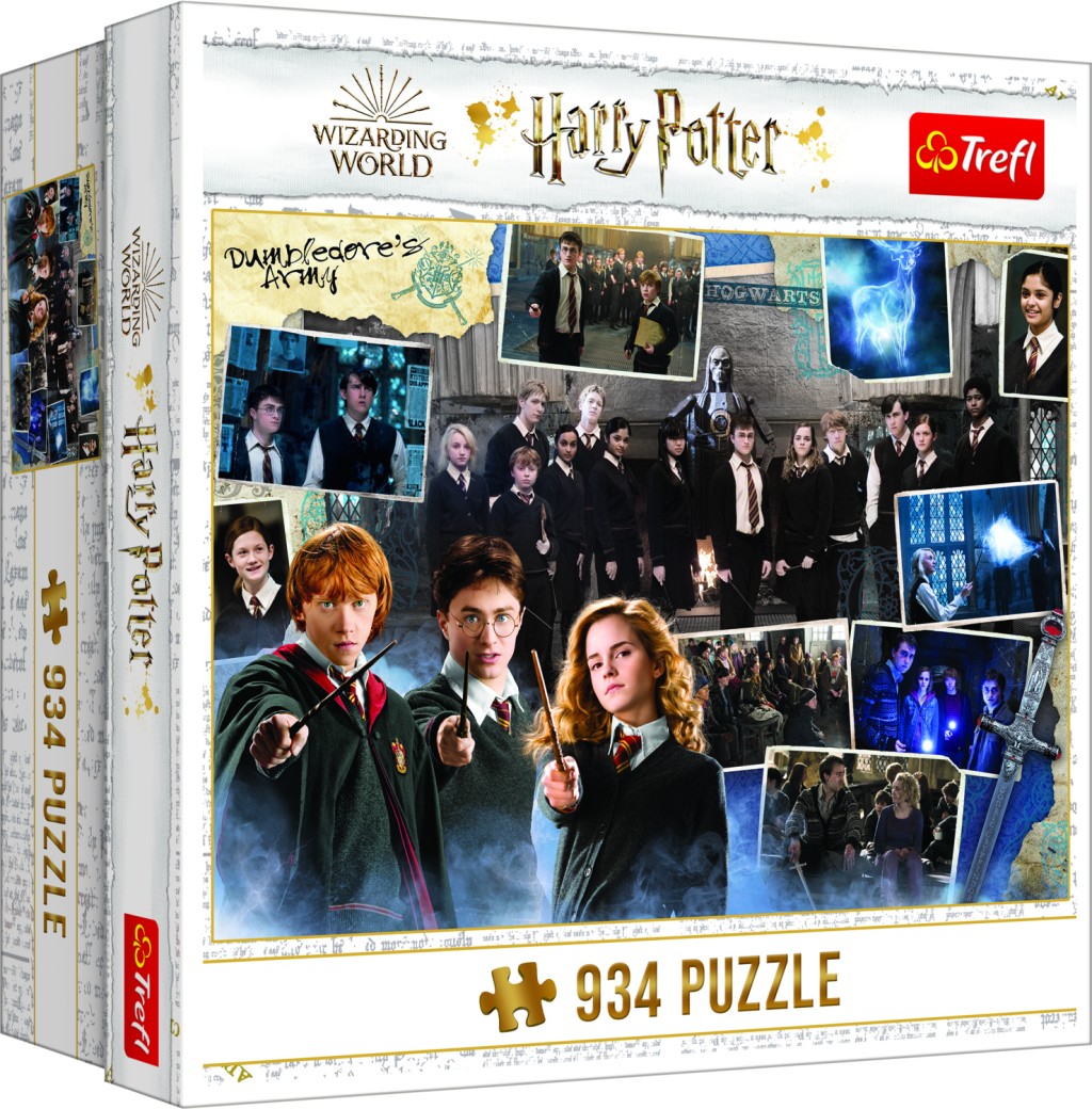 Trefl puzzle 934 dílků - Harryho Potter, Dumbledorova armáda