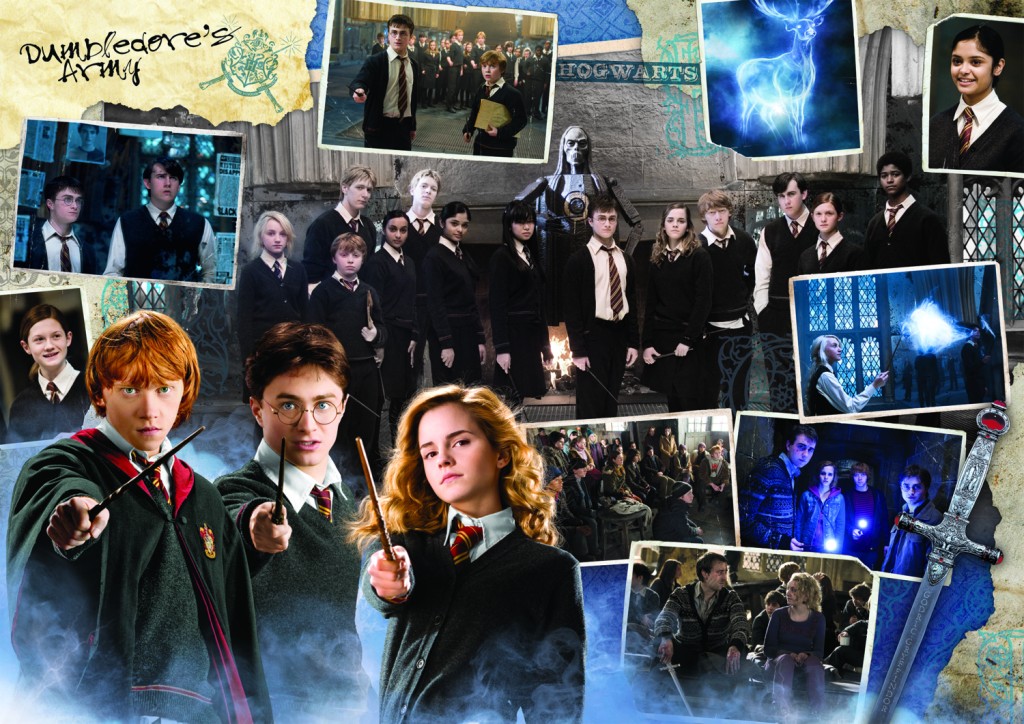 Trefl puzzle 934 dílků - Harryho Potter, Dumbledorova armáda
