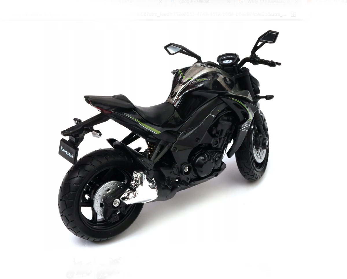 Welly Kawasaki 2017 Z1000R (black) 1:18