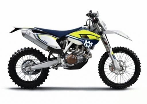 Maisto Motorka Husqvarna FE 501, Žlutá 1:12
