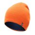 Pletená čepice Martes Billat modro-oranžová