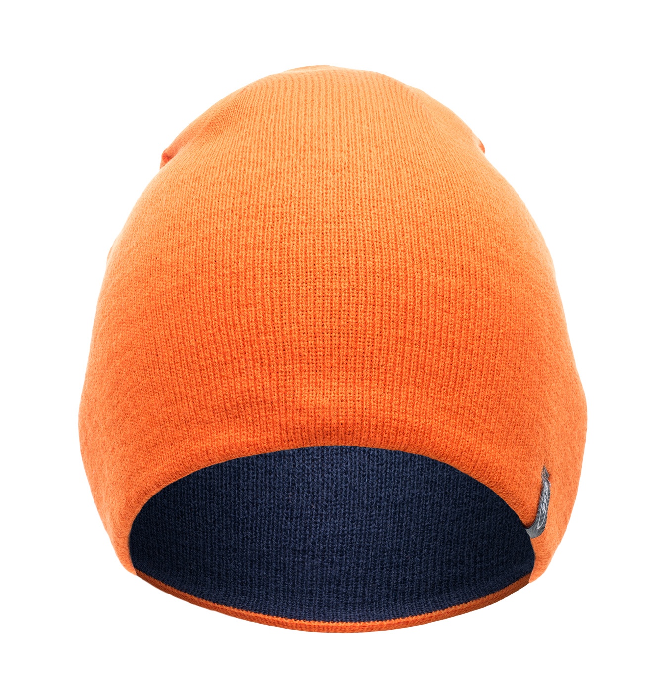 Pletená čepice Martes Billat modro-oranžová