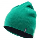 Pletená čepice Martes Billat černo-zelená