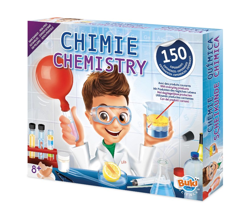 BUKI Chemická laboratoř 150 pokusů