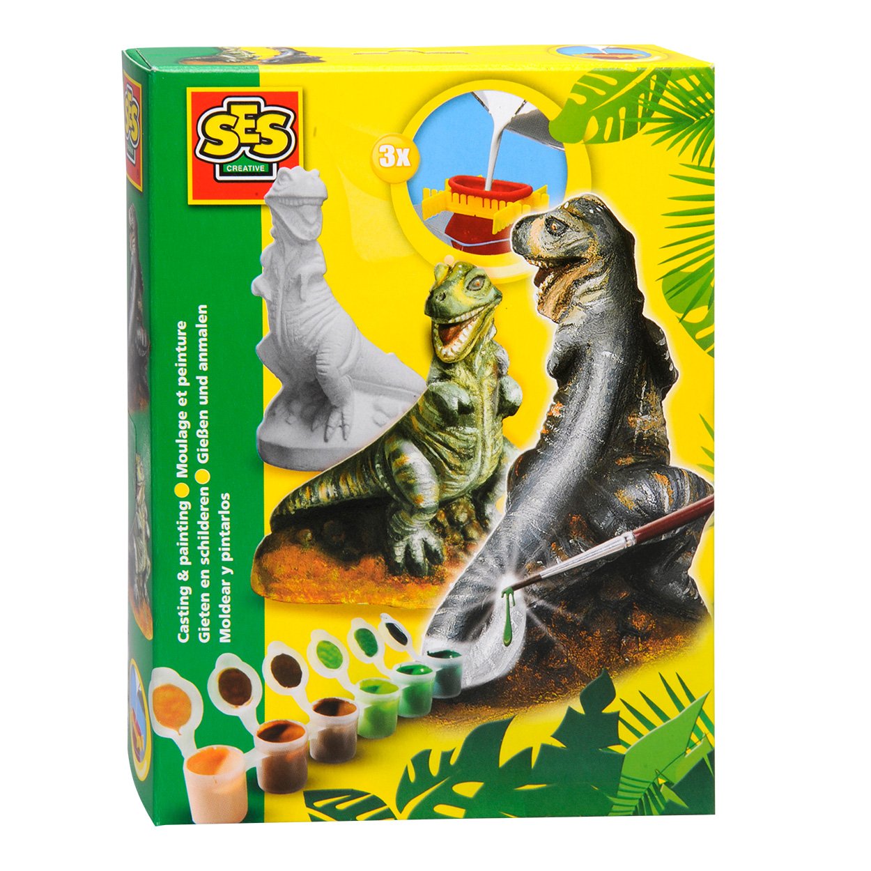 SES Sádrový odlitek T-Rex