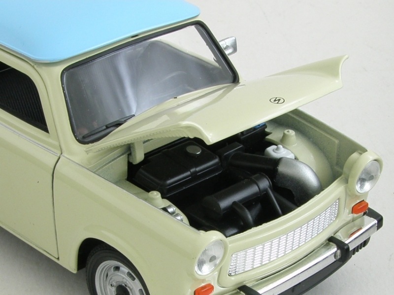 Welly Trabant 601 Béžový s modrou střechou 1:24