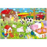 Galt Velké podlahové puzzle Na farmě 