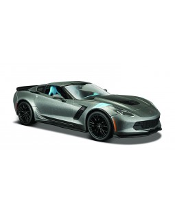 Maisto Corvette Grand Sport (2017) Šedá 1:24