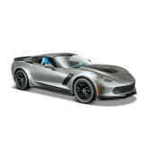 Maisto Corvette Grand Sport (2017) Šedá 1:24