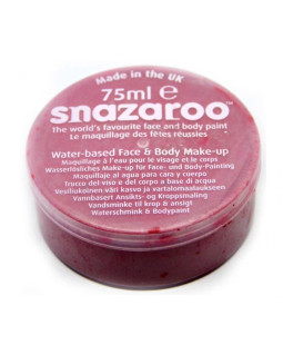 Snazaroo barva na obličej 75 ml. - Červená