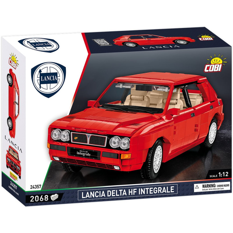 COBI 24357 Lancia Delta HF Integrale, 1:12, 2068 kostek