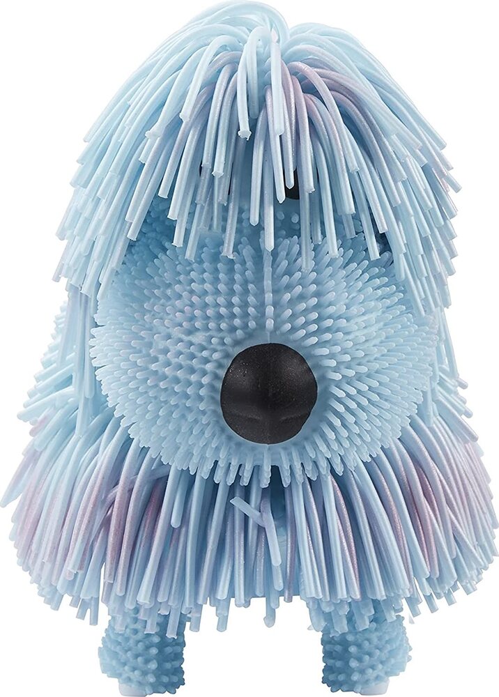Jiggly perleťový pejsek modrý 16cm