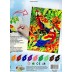 ArtLover Malování pastelkami - Papoušci 22 x 28 cm