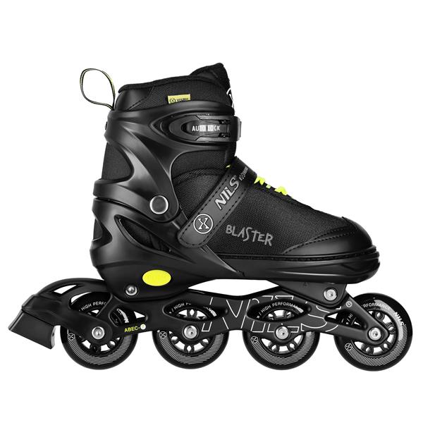 Kolečkové brusle NILS Extreme NA18168A Blaster černé vel.L (39-42)