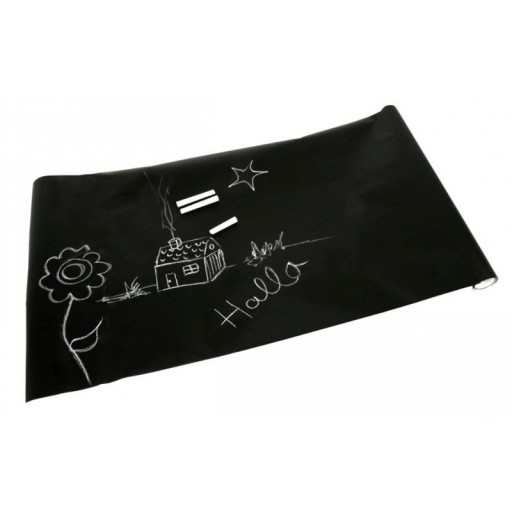 Playbox Černá samolepící tabulová fólie, 45cm x 2m