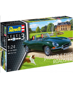 Revell ModelKit auto 07687 - Jaguar E-Type Roadster (1:24)