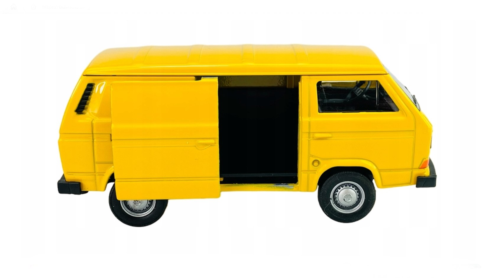 Welly Volkswagen T 3 Van žlutý 1:34-39