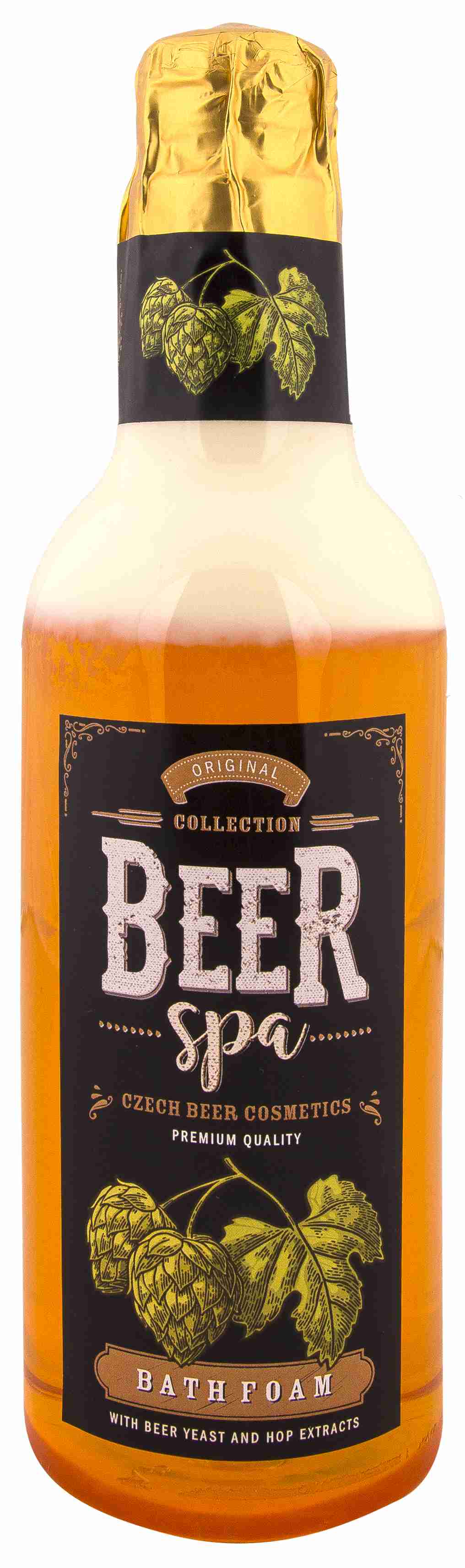 Beer Spa pivní koupelová pěna 500 ml - světlá