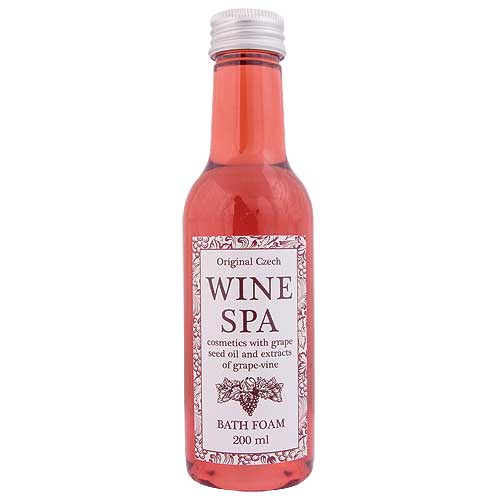 Kosmetika Wine Spa, gel 200 ml, šampon 200 ml a pěna 200 ml