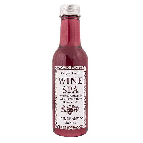 Kosmetika Wine Spa, gel 200 ml, šampon 200 ml a pěna 200 ml