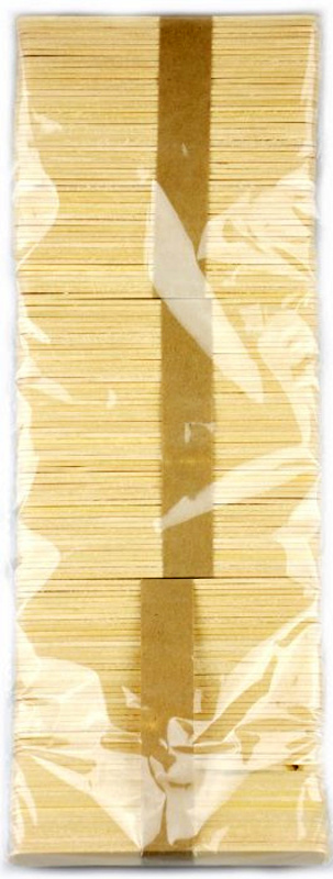 Creatoys Dřívka přírodní 150 ks, 114x10x2 mm