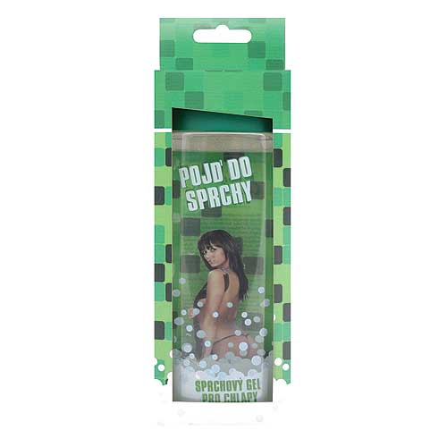 Bohemia Dárkový 3D sprchový gel 300 ml pro muže - zelený