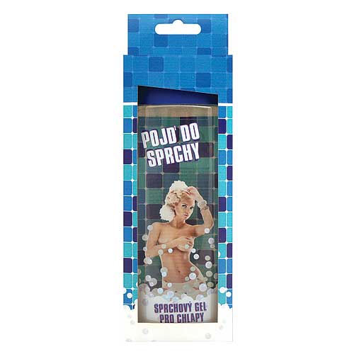 Bohemia Dárkový sprchový gel pro muže 300 ml - 3D modrý