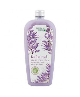 Bohemia Gifts Krémová pěna do koupele 500 ml - levandule