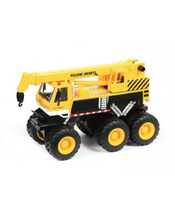 Maisto Builder Zone Jeřáb, Žlutý 1:32