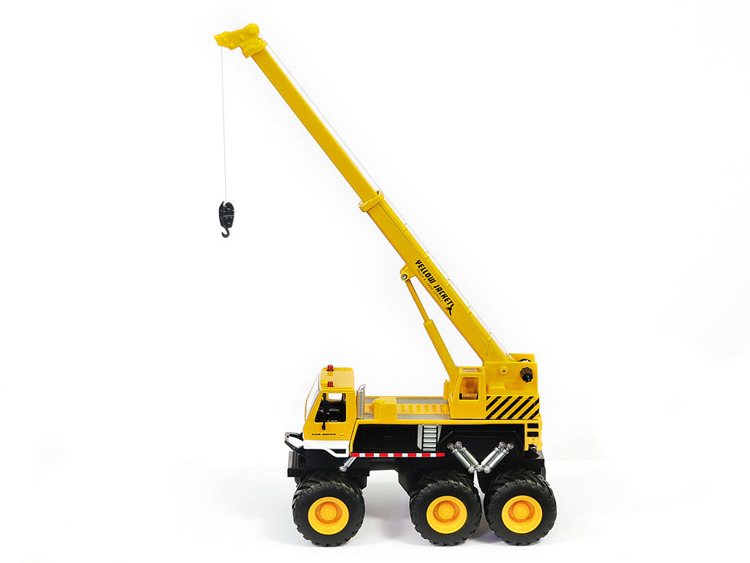 Maisto Builder Zone Quarry monsters, jeřáb, žlutý 1:32