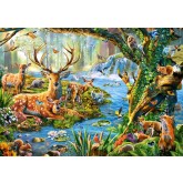 Castorland puzzle Život v lese 500 dílků