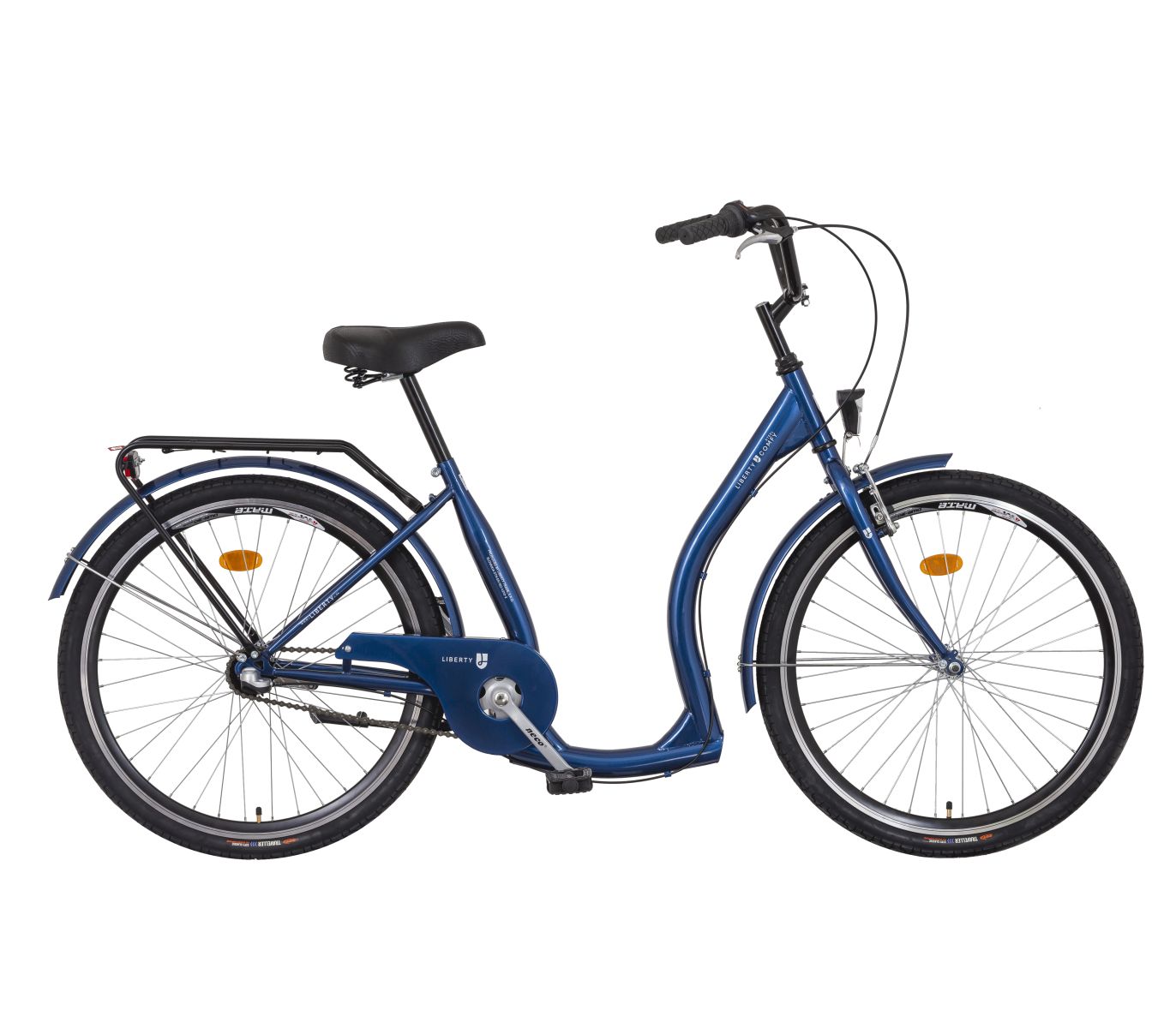 LIBERTY Jízdní kolo pro seniory COMFY 3spd 26" 2026 modré