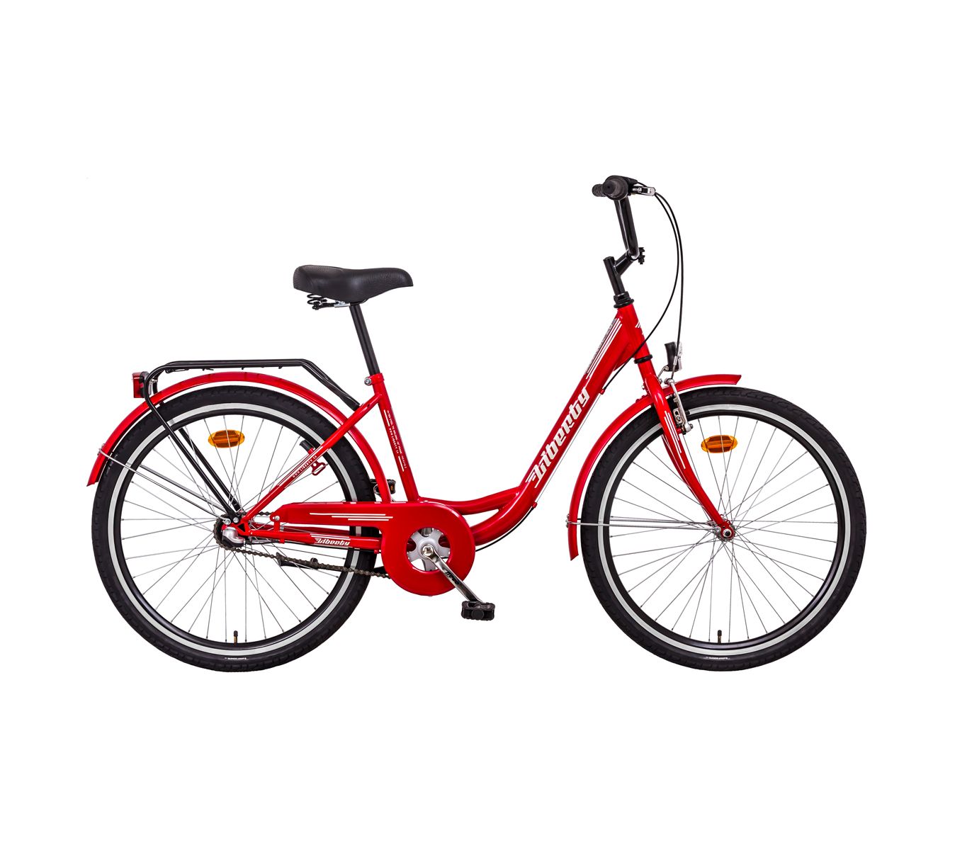 LIBERTY Městské jízdní kolo Avenue 26" 3 spd. 2026 červené