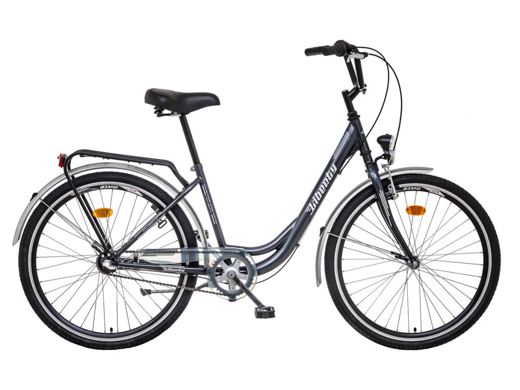 LIBERTY Městské jízdní kolo Avenue 26" 3 spd. 2026 antracitové