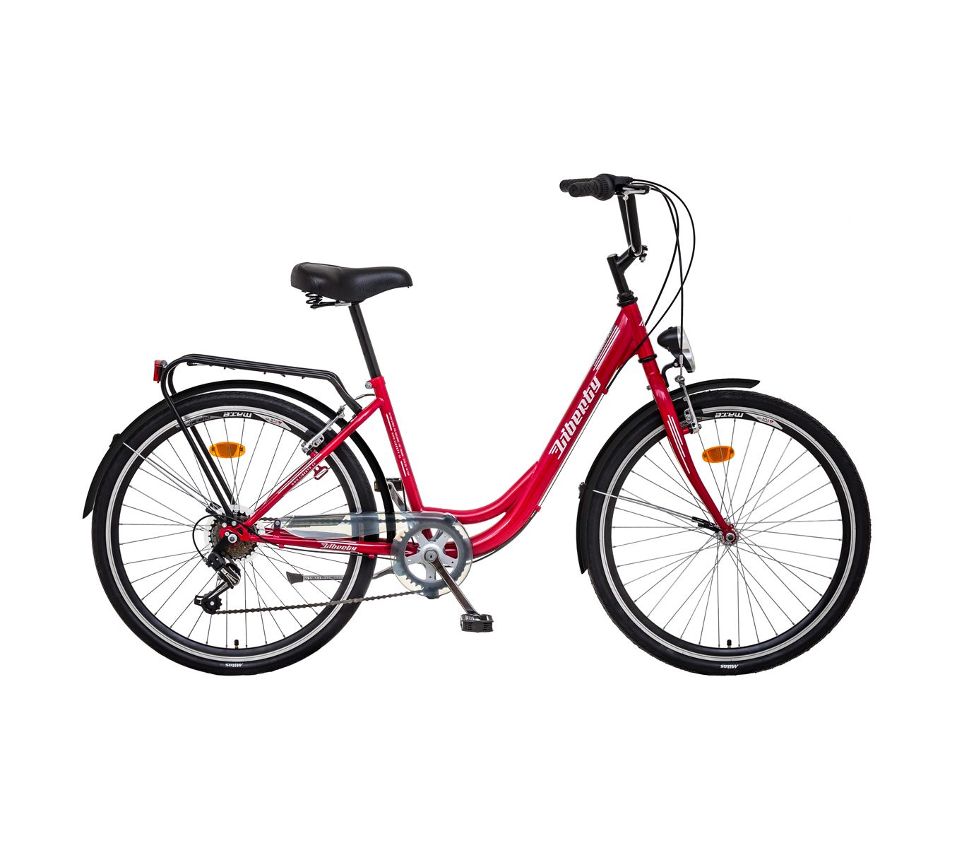 LIBERTY Městské jízdní kolo Avenue 26" 6 spd. 2026 červené
