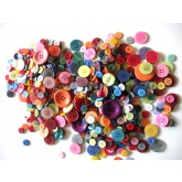 Playbox barevné plastové knoflíky mix 500g