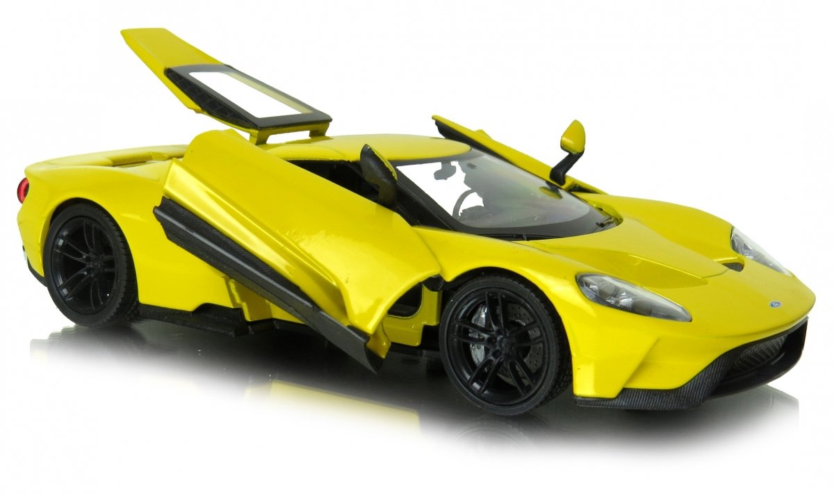 Welly Ford GT 2017, Žlutý 1:24