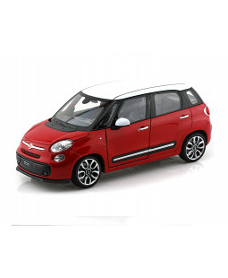 Welly Fiat 500L 2013, Červený 1:24