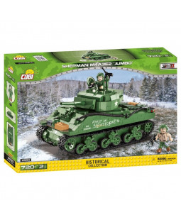 COBI 2550 II WW Sherman M4A3E2 Jumbo, 720 kostek