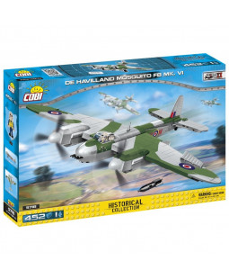 Cobi 5718 II WW De Havilland Mosquito FB MK VI, 452 kostek