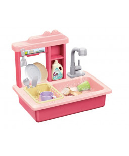 Dětský kuchyňský dřez na mytí nádobí, 46cm