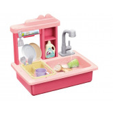 Dětský kuchyňský dřez na mytí nádobí, 46cm